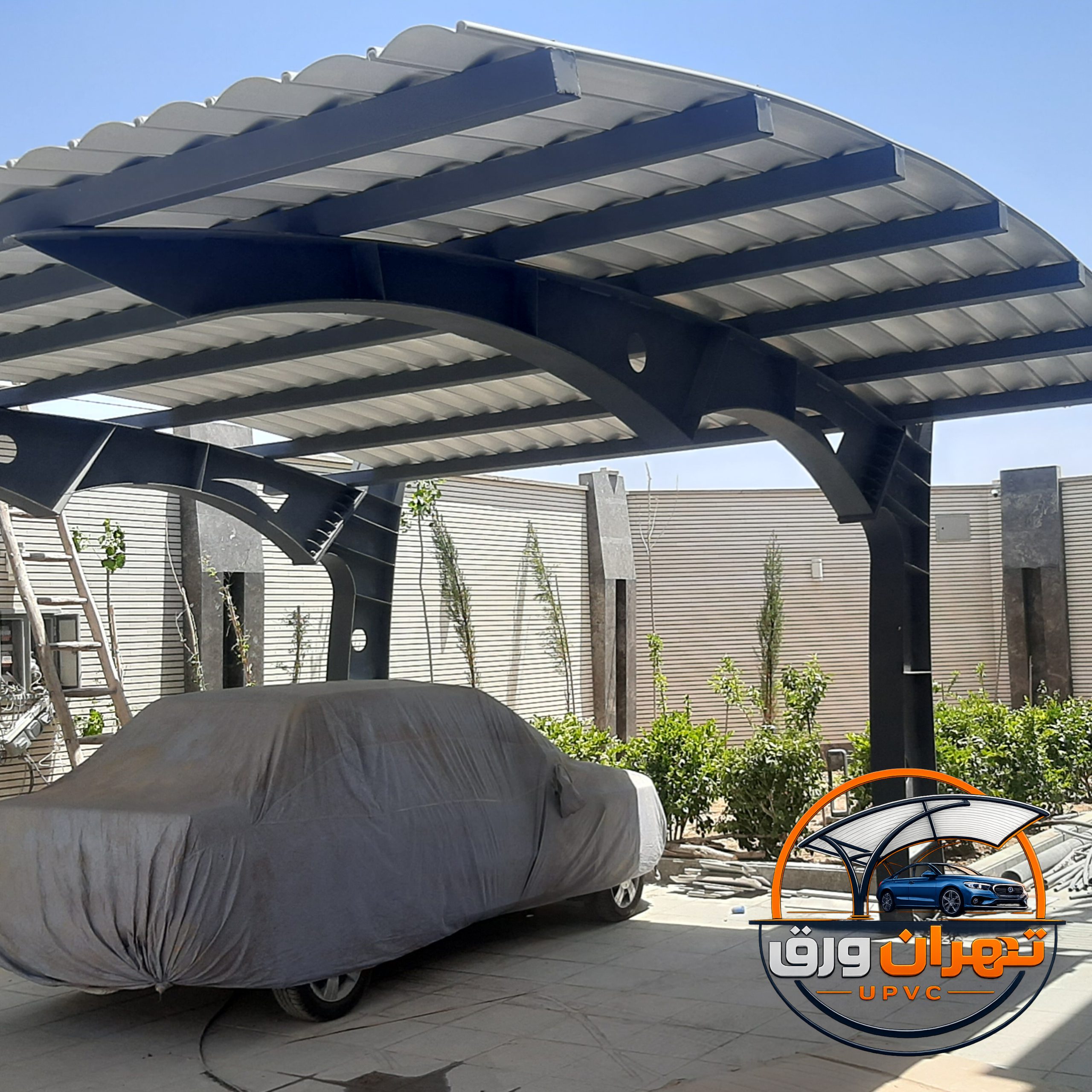 ورق UPVC سقفی 8 متری